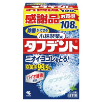 除菌ができるタフデント　総入れ歯用　１０８錠入×６