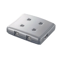 ＵＳＢ２．０手動切替器　４切替