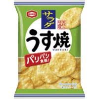 亀田のうす焼サラダ