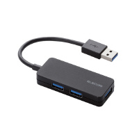 ＵＳＢＨＵＢ　バスパワー　１０ｃｍ　ブラック
