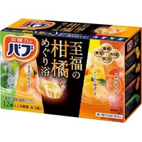 バブ　至福の柑橘めぐり浴　１２錠入：４種類×各３錠