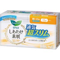 ロリエしあわせ素肌超スリム軽い日羽なし（３２個）