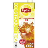 アイス　ストレートティー　無糖　１Ｌ　６本