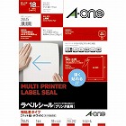 強粘着　紙ラベル　兼用　Ａ４　ノーカット　１８枚