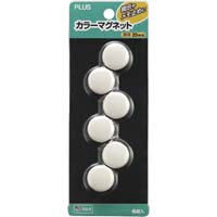 カラーマグネットＣＰ‐０２０Ｍ　ホワイト　６個