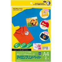 ＩＪＰ用アイロンプリントペーパー　Ａ４　２枚×３冊