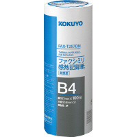 ＦＡＸ感熱記録紙Ｂ４　１００ｍ　芯５０．８ｍｍ１本