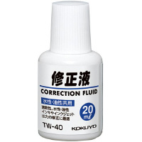 修正液　水性・油性共用　２０ｍｌ