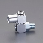 Ｒ　１／４”ｘＲｃ　１／４”　スイベルコネクター