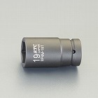 １／２”ＤＲｘ１９ｍｍセミディープインパクトソケット（ピン・リング付