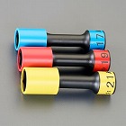 １／２”ＤＲｘ２１ｍｍ　ホイールナットインパクトソケット（薄肉）