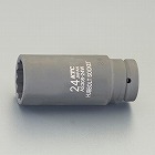 １／２”ＤＲｘ２４ｍｍ　インパクト用ハブボルトソケット（十二角）