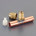 Ｆ１／４”　Ｔ型アクセスバルブ（３／８”銅管付／３個）