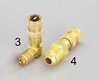 Ｆ３／８”ｘＦ１／４”　クイックアダプター