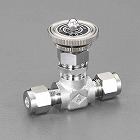 １０ｍｍｘ１０ｍｍ　ミニチュアバルブ（ステンレス製）