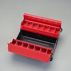 ４１０ｘ２２０ｘ１９０ｍｍ　工具箱（スチール製）