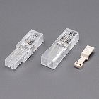 電線コネクター（ＶＶＦ２心用／雄／雌／５個）