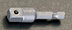 ３／８”ＤＲｘ１／４”ＨＥＸ／　５０ｍｍ　ソケットアダプター（ロッキング）