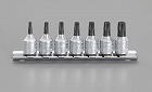 １／４”ＤＲ　［ＴＯＲＸ］ビットソケットセット