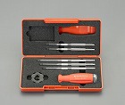 １．０‐５．０Ｎｍ　トルクドライバーセット（ＴＯＲＸ・ツバ付ビット）