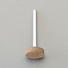 ＃１００・１３ｘ　３ｍｍ／３ｍｍ軸　軸付ゴム砥石（ハード）