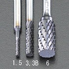 ６ｘ　１３ｍｍ／３ｍｍ軸　［Ｃｏａｔｅｄ］超硬バー