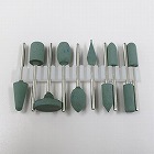 １０本組／＃４００　軸付き砥石セット（２．３５ｍｍ軸）