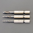 ３．０‐５．０ｍｍ／３本組　下穴錐（六角軸／ＨＳＳ）