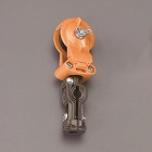 ２０‐３０ｍｍ　ケーブル滑車（メッセンジャーワイヤー用）