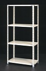 １２００ｘ６００ｘ１８００ｍｍ／１２０ｋｇ／４段　スチール棚