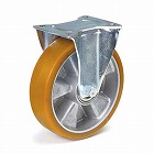 ２００ｍｍ　キャスター（固定金具／ポリウレタンタイヤ）
