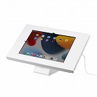【サンワサプライ】iPad用スチール製スタンド付きケース（ホワイト）