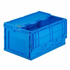 【サンワサプライ】折りたたみコンテナ　75L　フタ付き　収納ケース　収納ボックス