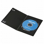 【サンワサプライ】スリムDVDトールケース（1枚収納・30枚セット・ブラック）