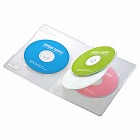 【サンワサプライ】DVDトールケース（4枚収納・10枚セット・クリア）