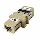 【サンワサプライ】光ファイバーケーブル用中継アダプタ（LCコネクタ-SCコネクタ・50ミクロン）