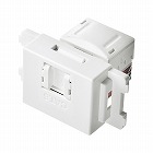 【サンワサプライ】情報コンセント用RJ-45モジュール（CAT6・JIS対応）