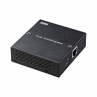 【サンワサプライ】PoEエクステンダー　マグネット付き　PoE+　PoEプラス　受電　給電対応