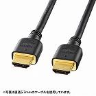 【サンワサプライ】ハイスピードHDMIケーブル（5m・ブラック）