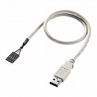 【サンワサプライ】USBケーブル（USB　Aコネクタ-バラ4P　オス）