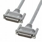 【サンワサプライ】RS-232Cケーブル　1.5m　D-sub25pinオス