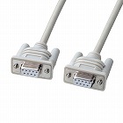 【サンワサプライ】RS-232Cケーブル　エコ　1.5m　D-sub9pinメス