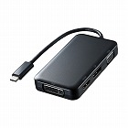 【サンワサプライ】USB　Type-C　マルチ変換アダプタ　HDMI　VGA　DVI