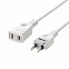 【サンワサプライ】電源延長コード（2P・1m）