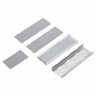 【サンワサプライ】M.2　SSD用ヒートシンク　両面実装対応　熱暴走対策　熱伝導シリコンパッド